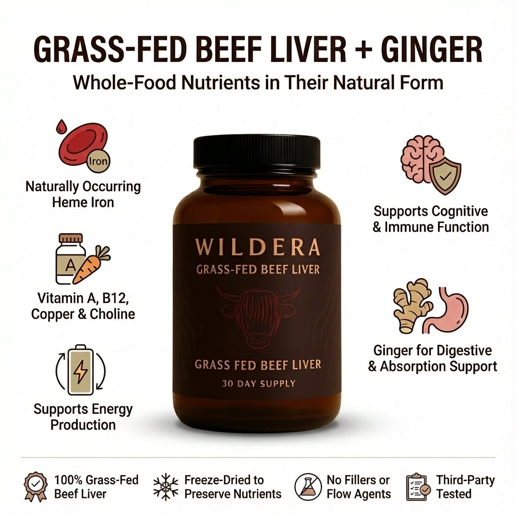 Grass Fed Beef Liver Supplement