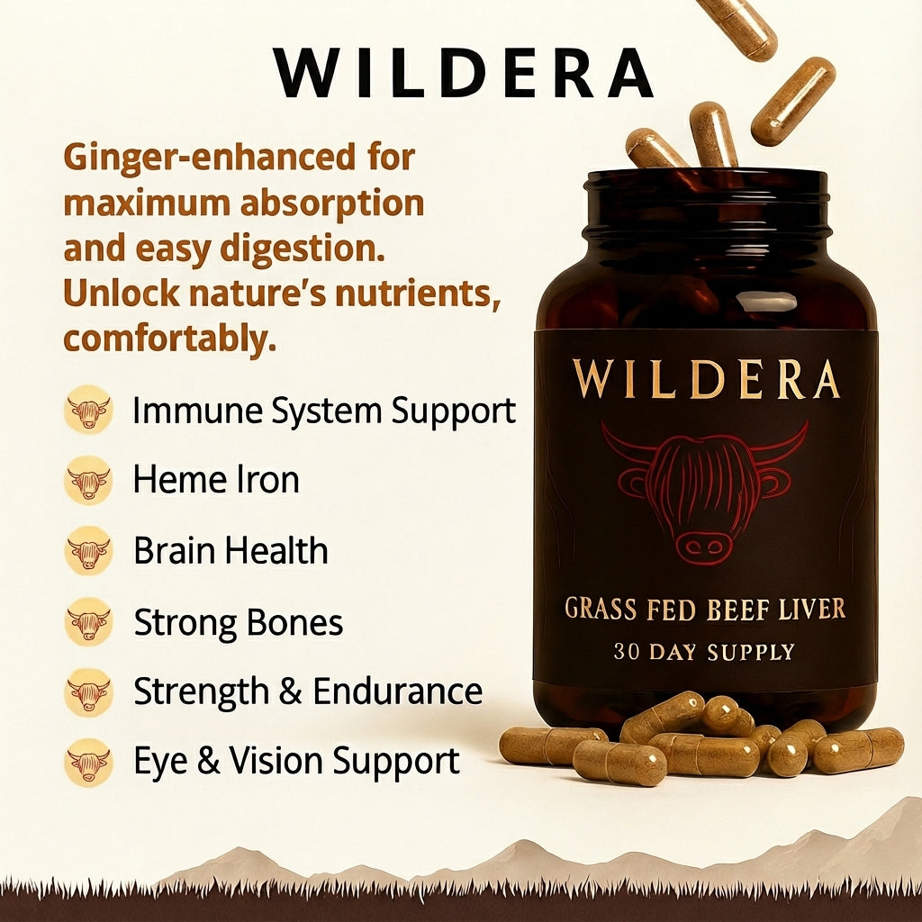 Grass Fed Beef Liver Supplement