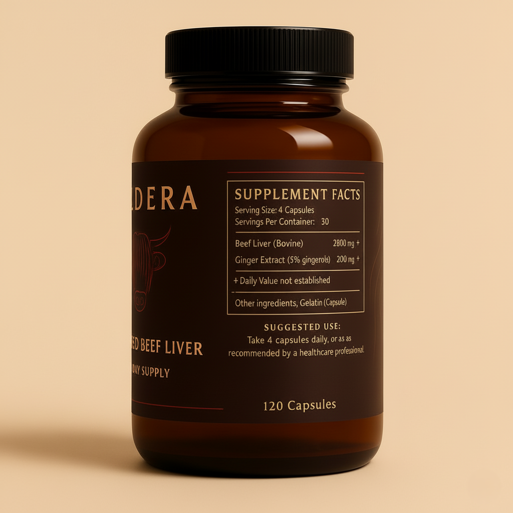 Grass Fed Beef Liver Supplement