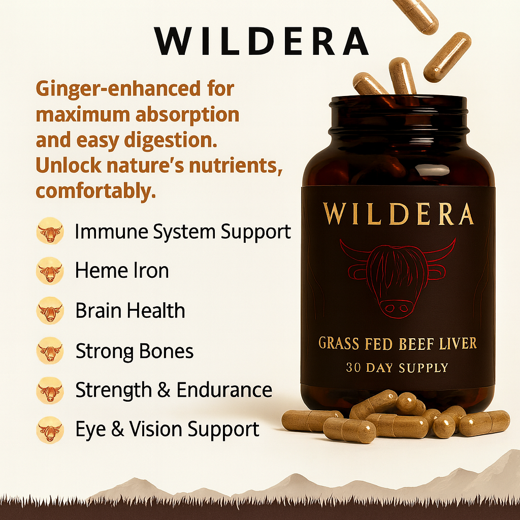 Grass Fed Beef Liver Supplement